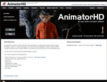 Tablet Screenshot of animatordv.com